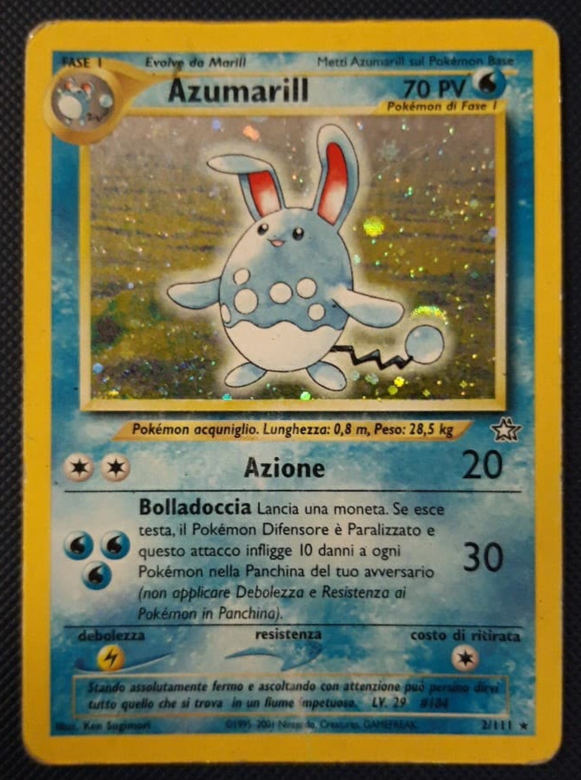 Carta Pokémon Azumarill Sombras Ardentes Rare Reverse Foil, Jogo de  Tabuleiro Nunca Usado 89565441