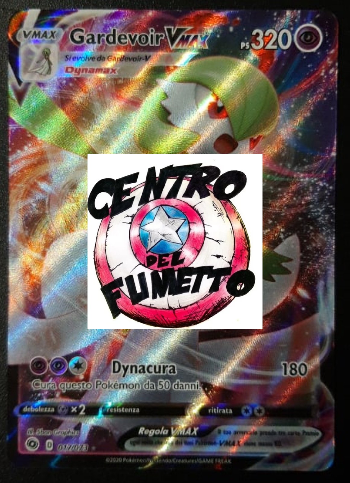 Carta Pokemon Gardevoir VMax 017/073 Caminho do Campeão