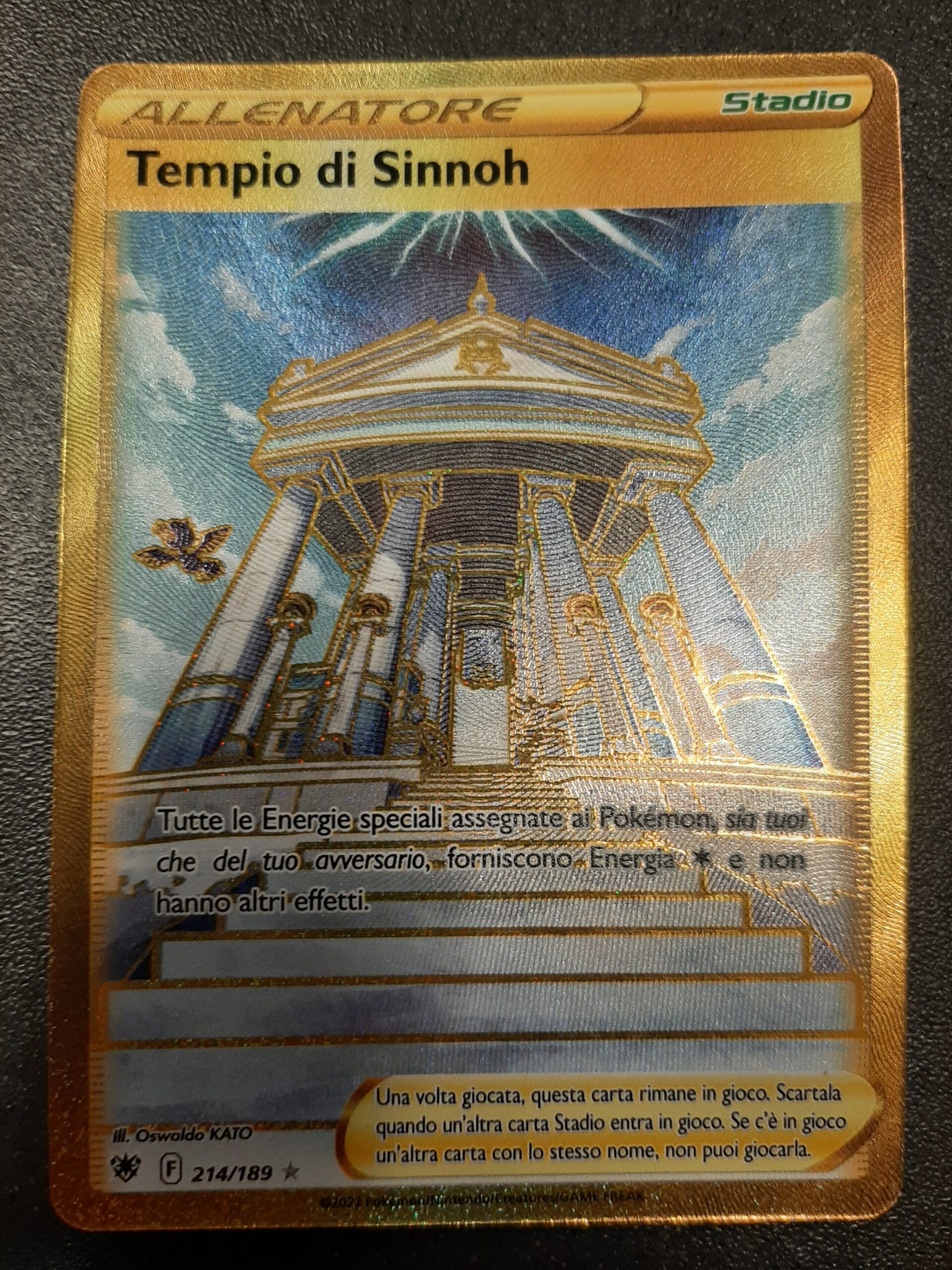 Carta Pokémon Palkia Originale V ASTRO (ASR 040) - Ultra Rare - Lucentezza  Siderale - Near Mint - Italiano - Centro del Fumetto Online