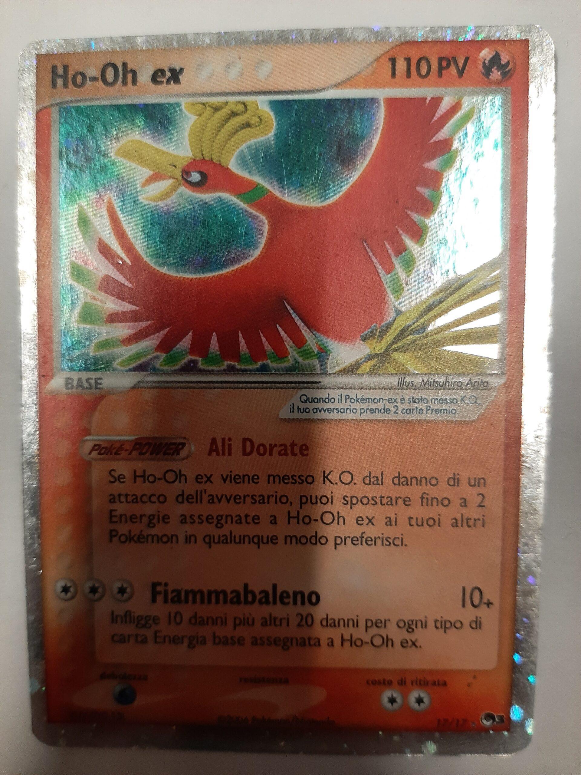 HO OH EX Pop 3 card 17/17 Pokemon card in great conditio…