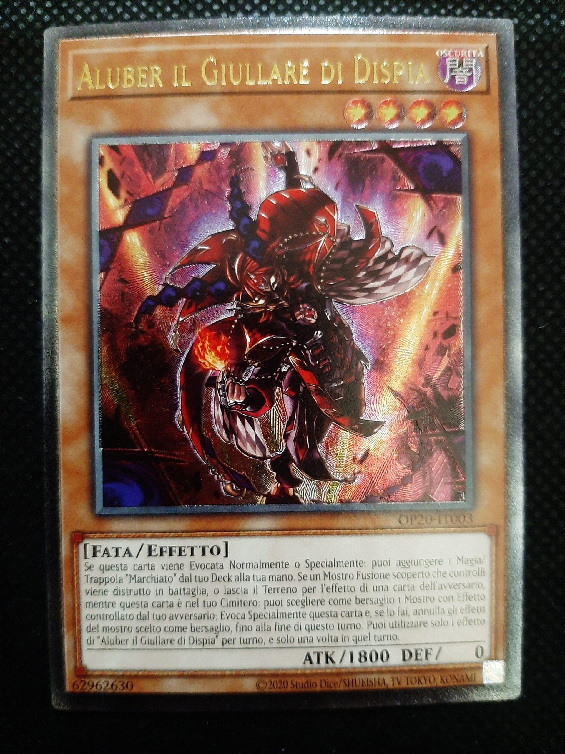 Carta Yu Gi Oh Aluber The Jester Of Despia Ultimate Rare 003 Ots Tournament Pack 20