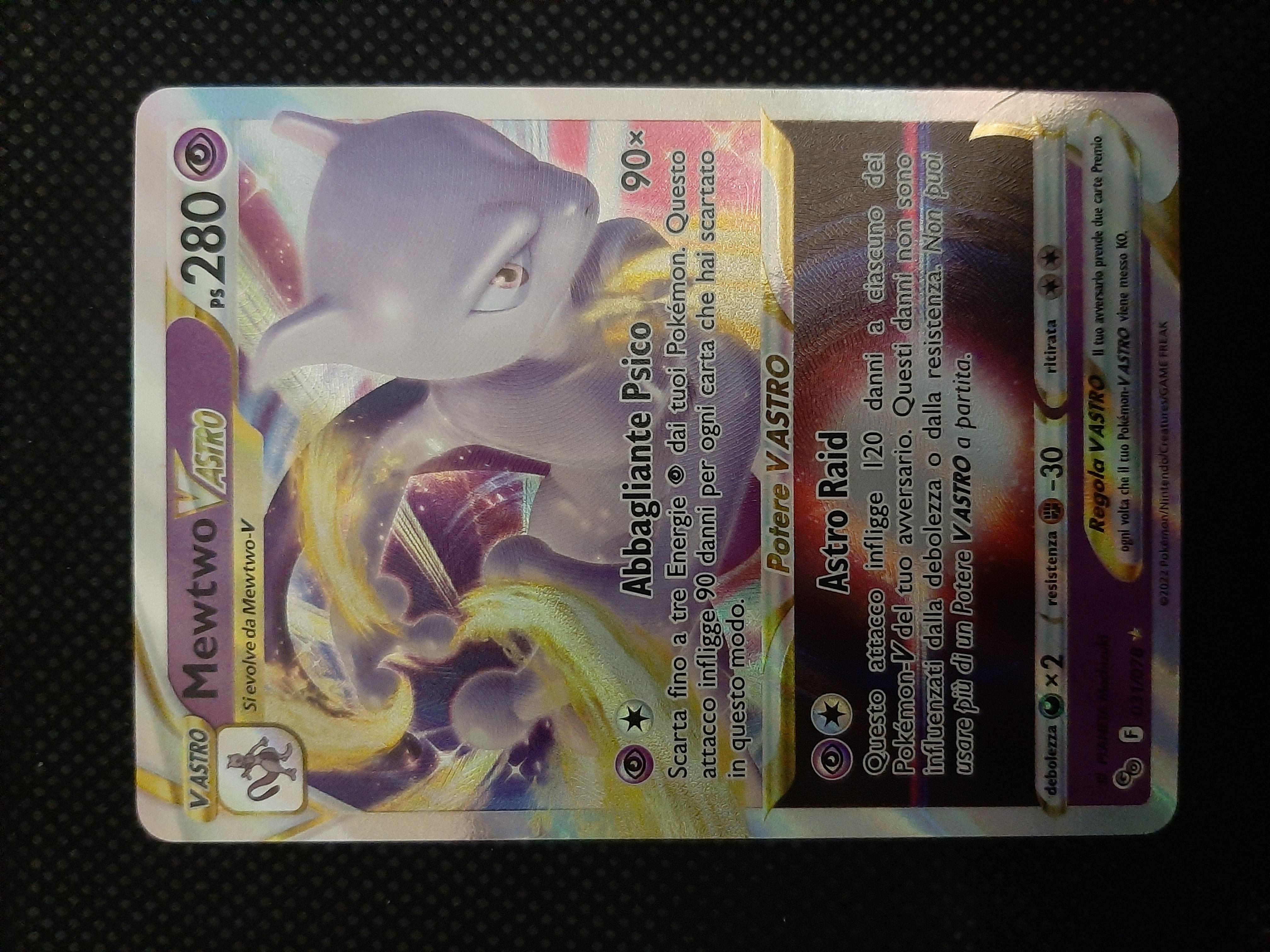 Carta Pokémon Mewtwo V-astro Pokémon Go - 031/078